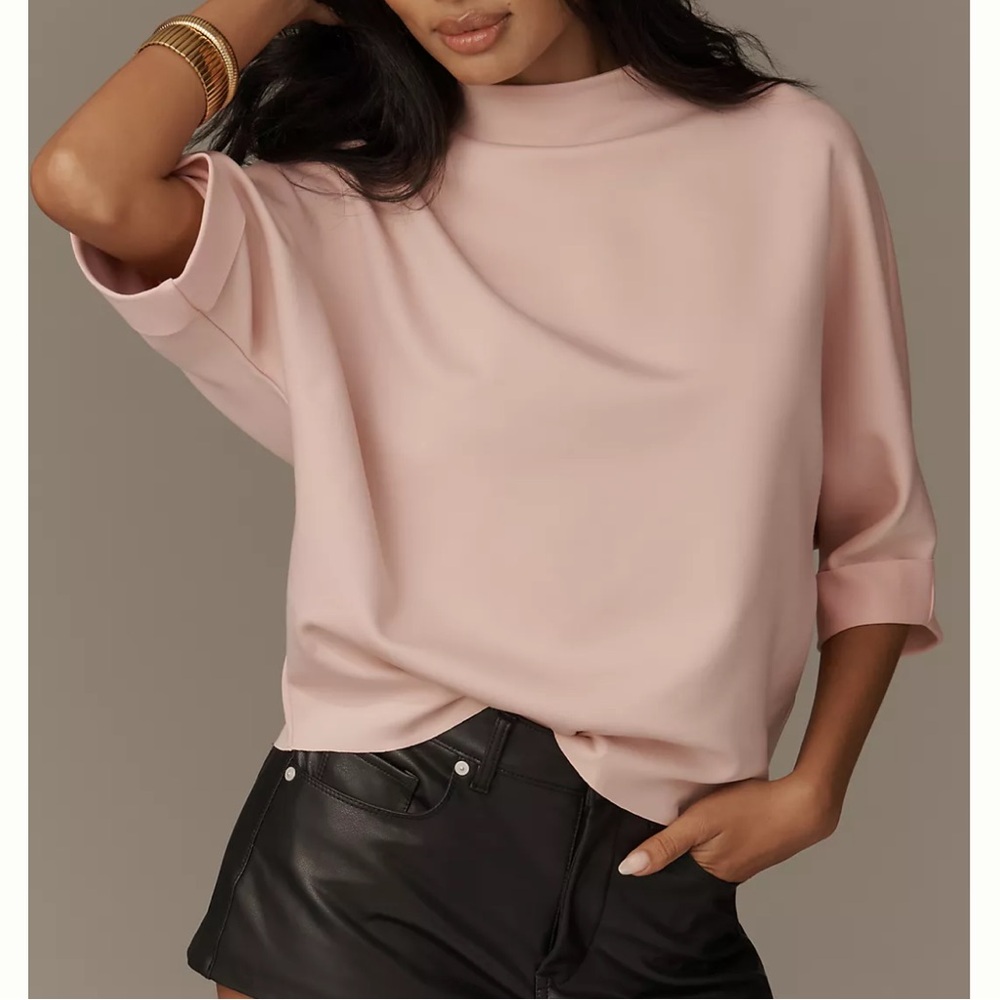 Anthropologie Whitley MockNeck Top - Picture 14 of 15